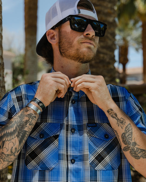 BANZAI 5YR BAMBOO SHORT SLEEVE BUTTON UP - MENS